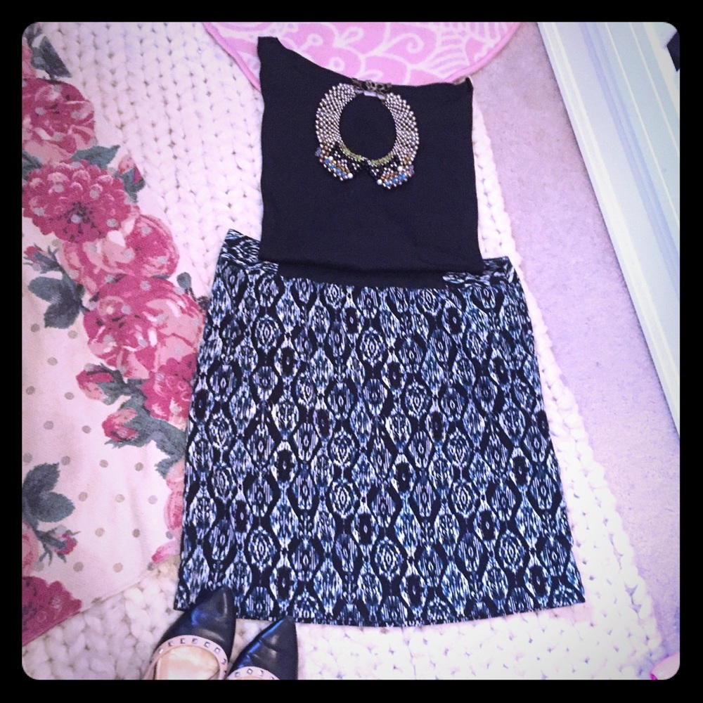 Axcess Ikat Skirt